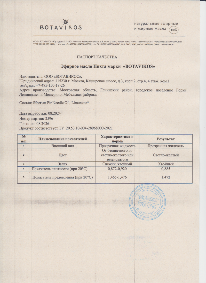 Паспорт №082024